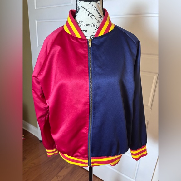 Dc Comics Suicide Squad Harley Quinn Satin Jacket - Picture 2 of 5